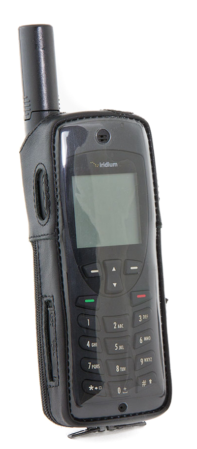 Защитный кожаный чехол для спутникового телефона Iridium 9555 в магазине RACII24.RU, фото